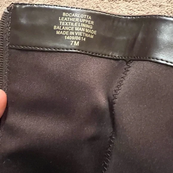 Bandolino Brown and Black Heeled Boots - Picture 3 of 3